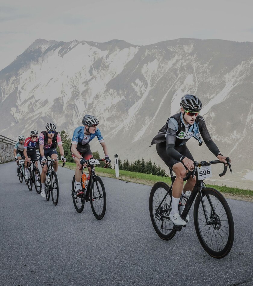 Road cycling event in the Alps: All results and timing